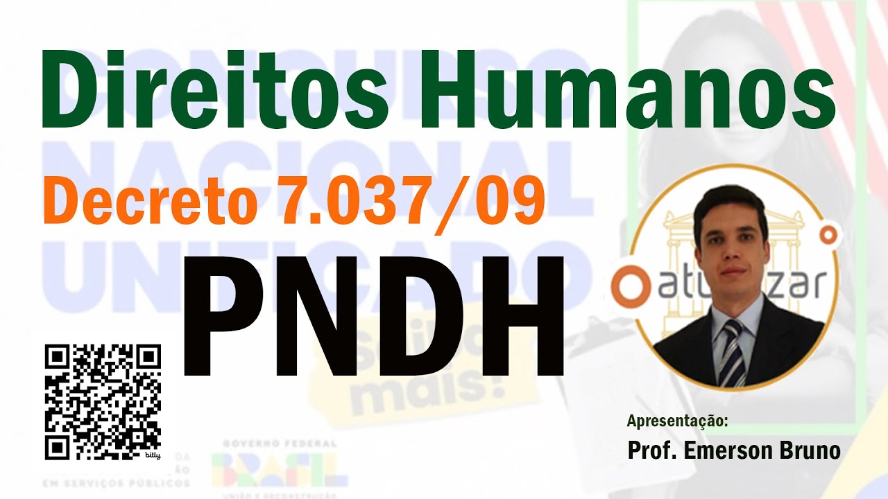 PNDH - Eixos e Diretrizes (Dec. 7.037/09)