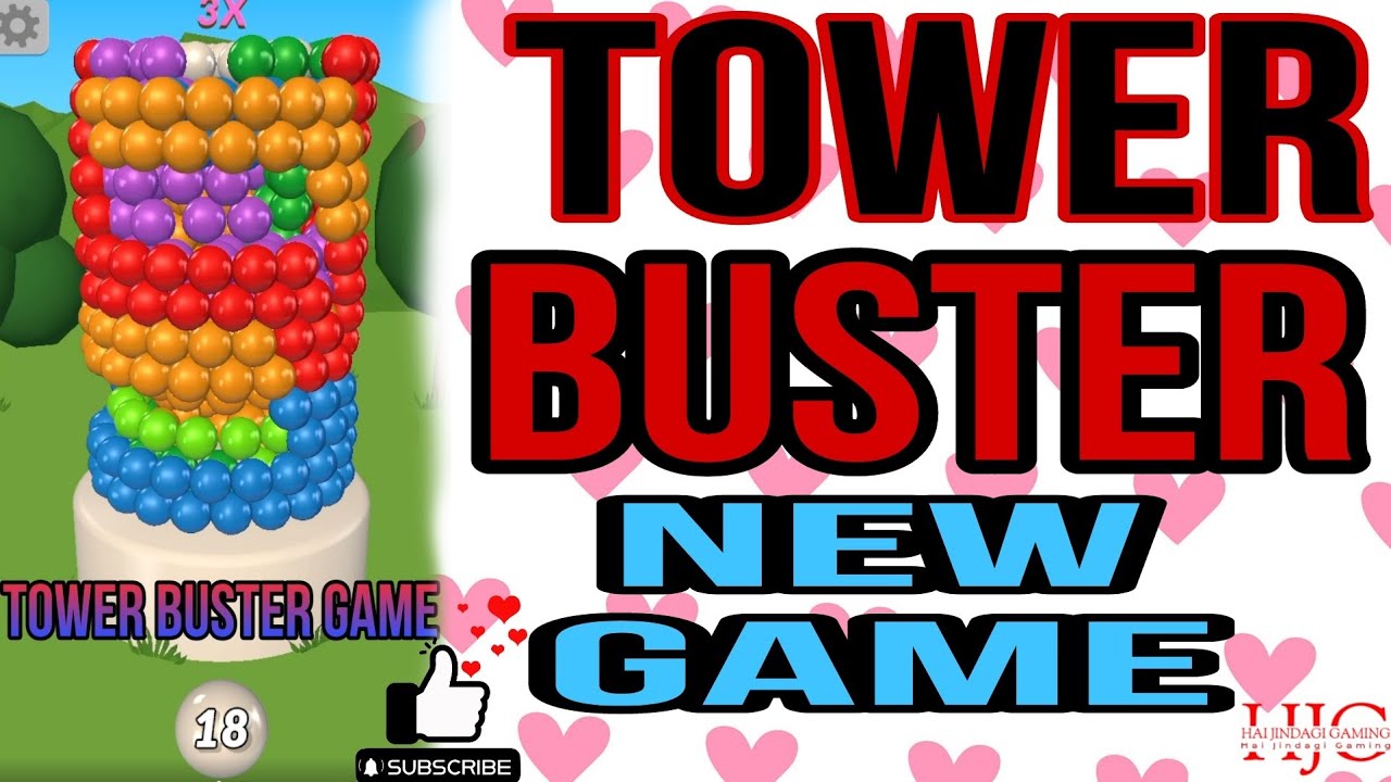 TOWER BUSTER GAME } aisa game ki khel ke maja aa jaye @haijindagigaming #new #viral #towerbuster#gam