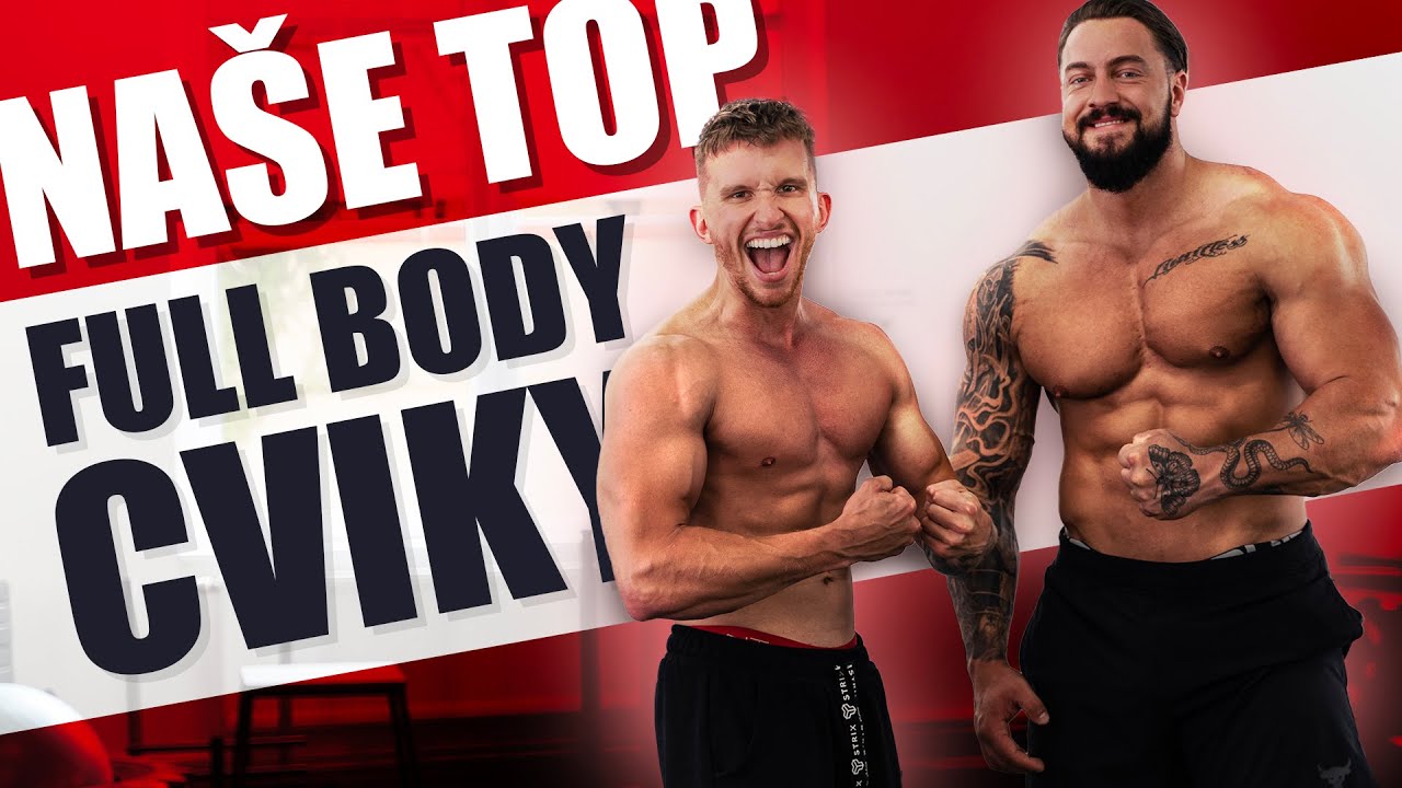 Nejoblíbenější cviky Jakuba Enžla a Honzy Lišky 😲 | Full body trénink | GymBeam