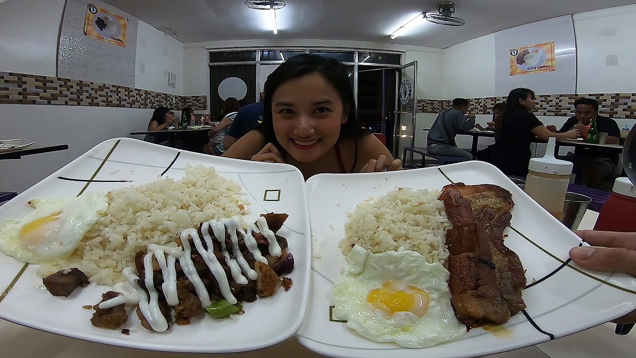 [POV eating] Spicy Liempo, Pork Sisig (Superbecks Sta. Rosa Laguna)