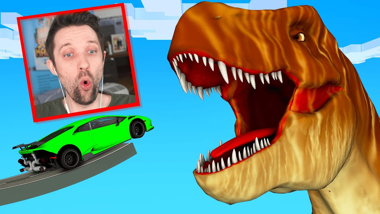 Ich SPRINGE mit 350KMH in einen T-REX!