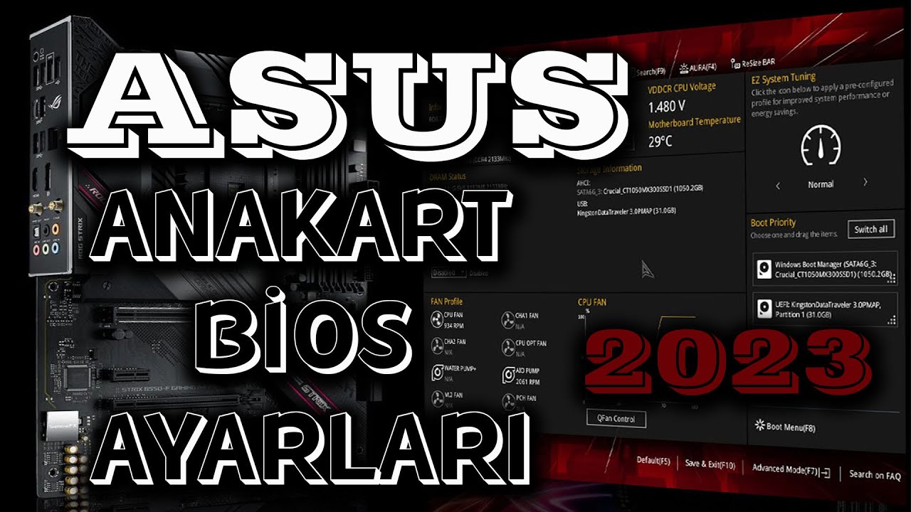 Asus Anakart 2023 Overclock, Performans ve Bios Ayarları