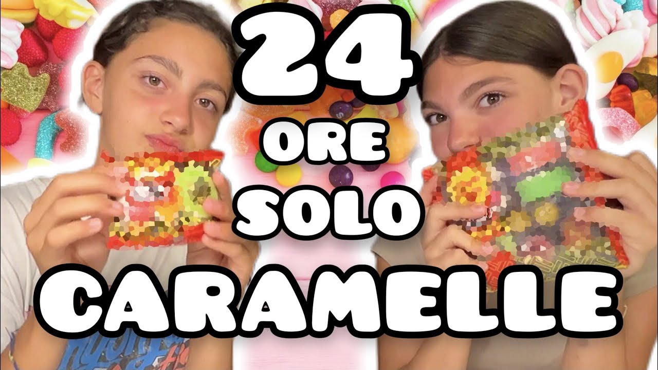 MANGIAMO SOLO CARAMELLE PER 24 ORE