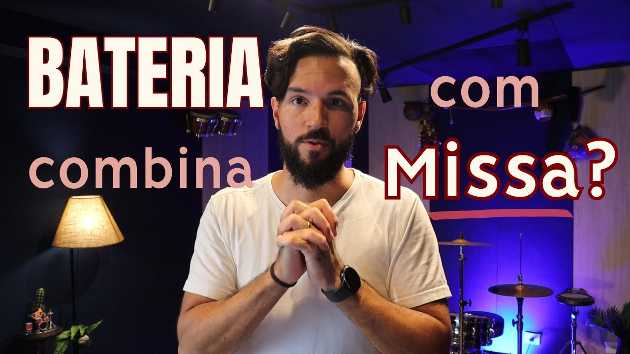 Bateria na missa: é permitido? É litúrgico?