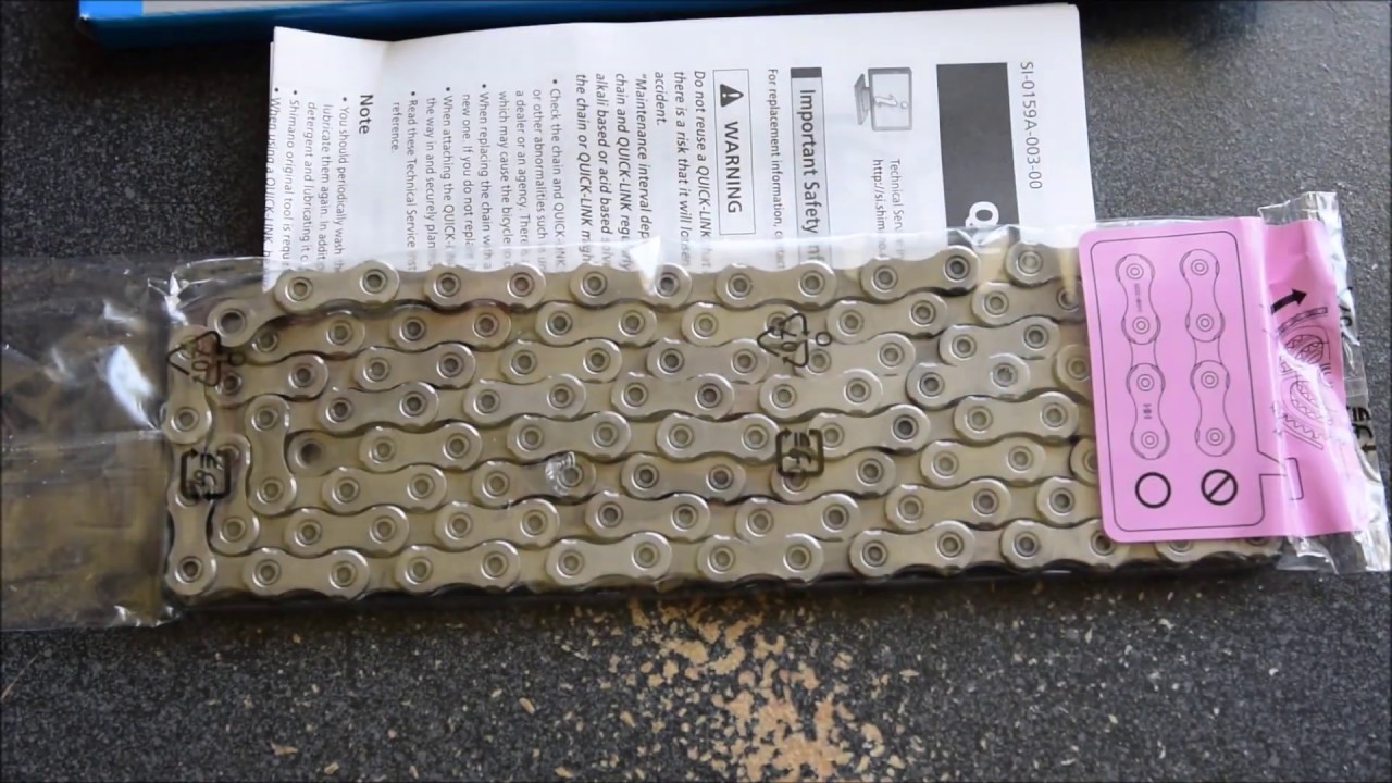 Shimano Ultegra / XT Chain 11 speed weight & unboxing