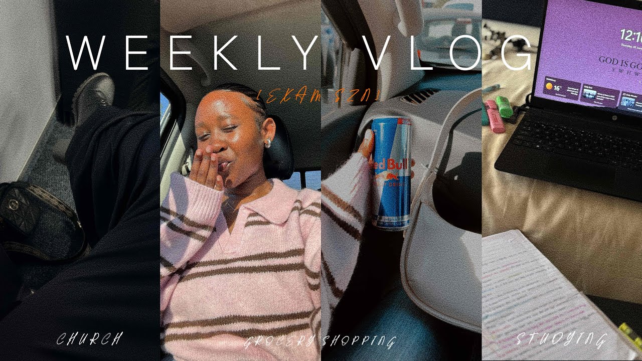 WEEKLY VLOG | Church| Studying| & more! | South African YouTuber