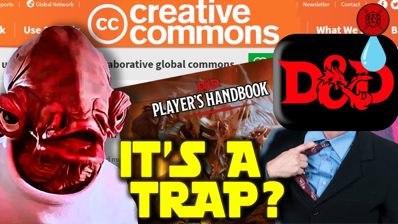 D&D's Creative Commons Is A TRAP?!  Paizo CALLS OUT Wizards Of The Coast!