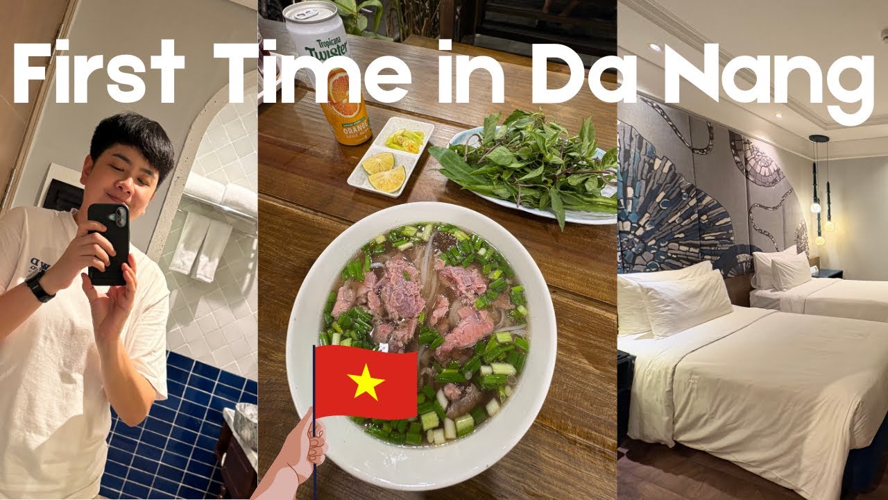 Beautiful Da Nang, Vietnam! Stayed at Sofiana My Khe Hotel | A Rainy First Day