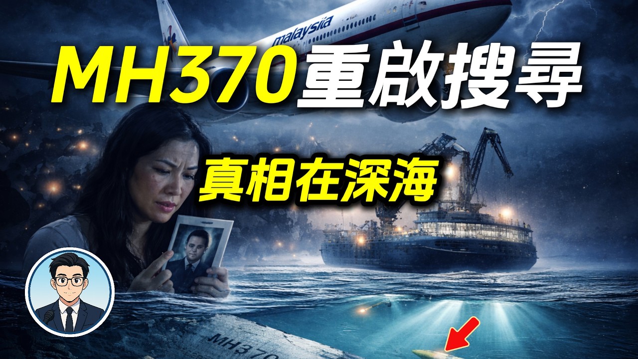 馬航MH370 重啟搜尋：55天窗口，真相還在深海？