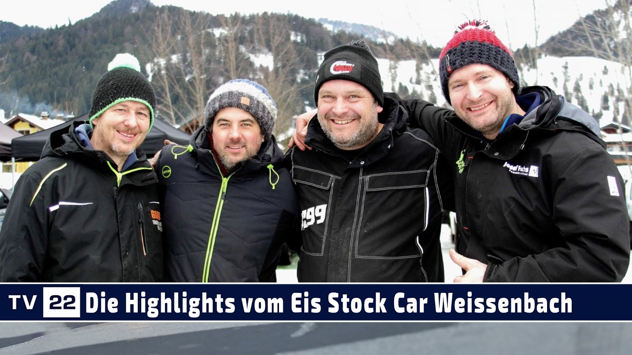 MOTOR TV22: Die Highlights vom Eis Stock Car | Eisrennen Weissenbach 2026