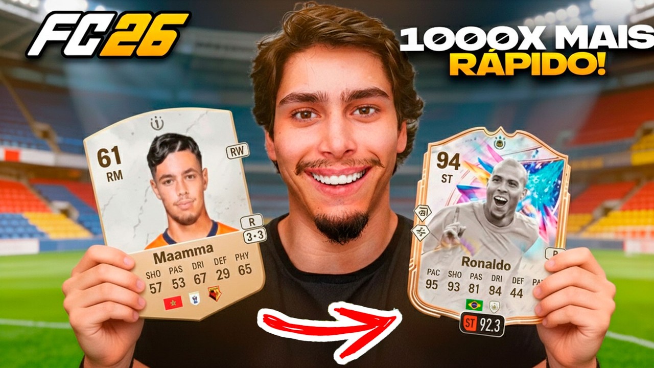 O Jeito MAIS RÁPIDO de Pegar os TOKENS do ICON SWAPS! 🔥 FC26