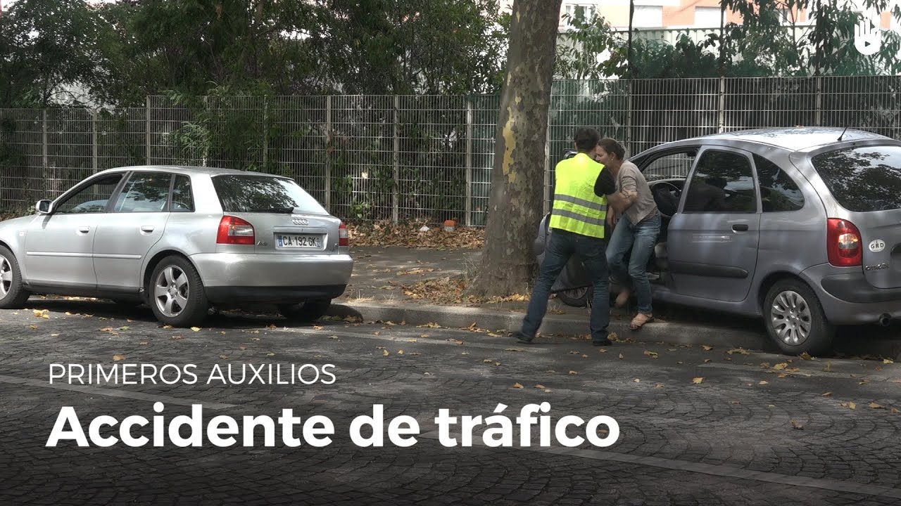 Aprende gestos de primeros auxilios - Accidentes de tráfico