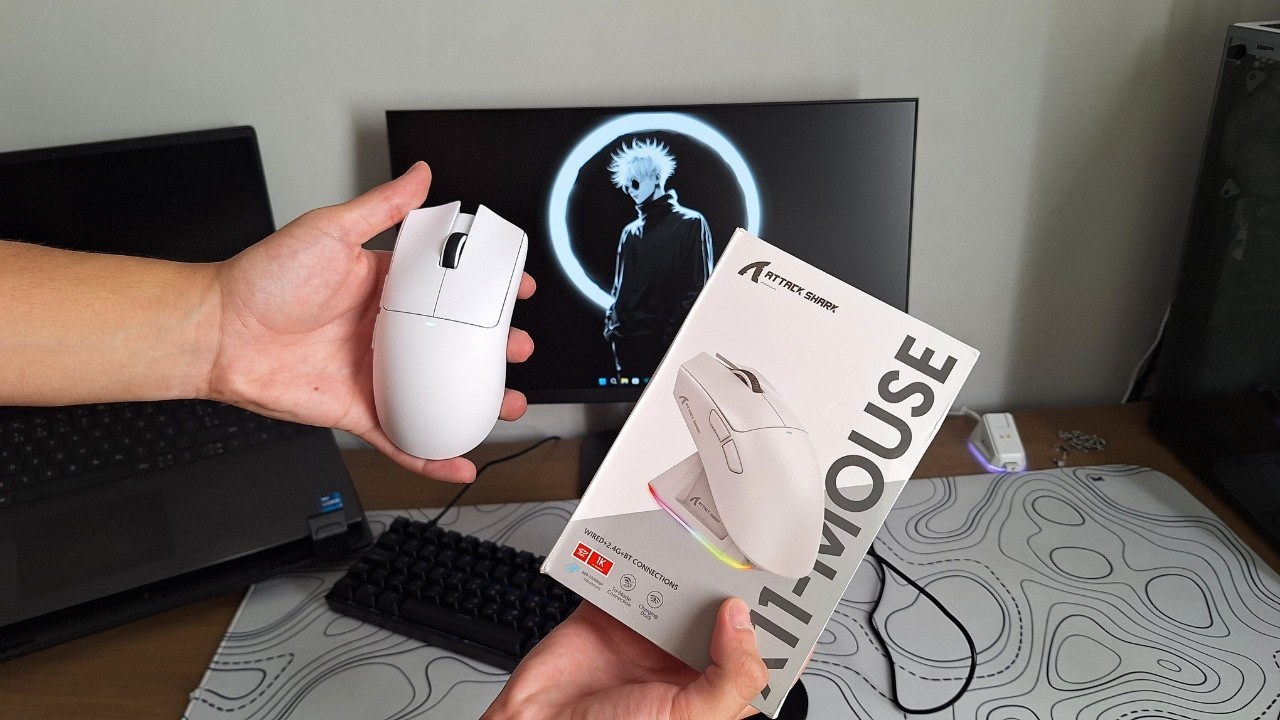 Comprei o mouse famosinho - ATTACK SHARK X11