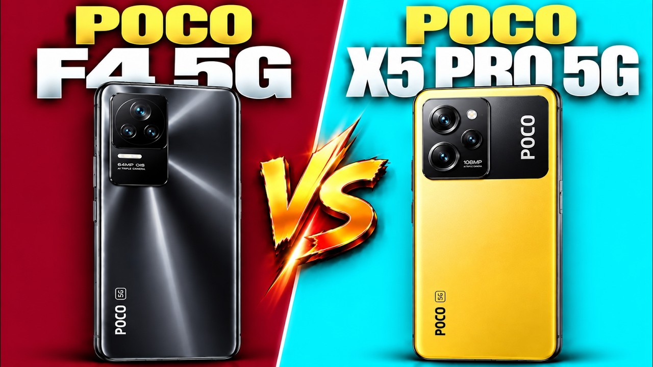Poco F4 5G Vs Poco X5 Pro 5G | Full Comparison &ndash; Which One Is BEST?