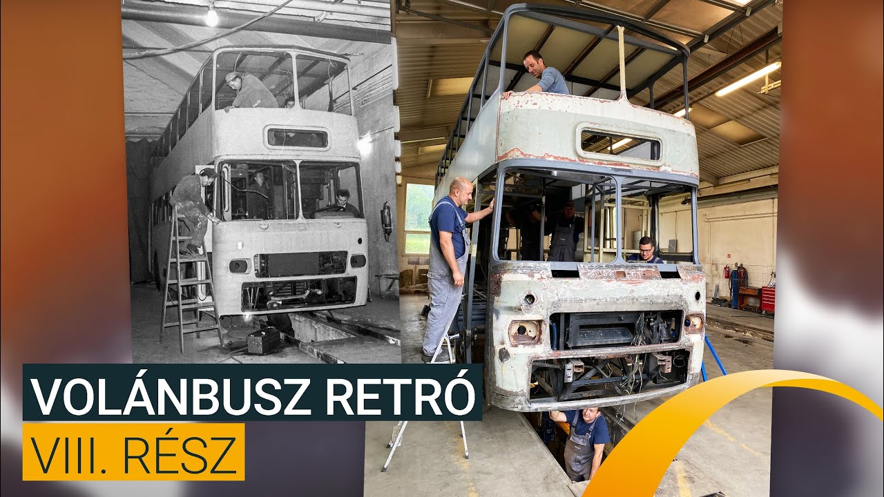 📽 Volánbusz Retró – MÁVAUT Ikarus 556 – A felújítás