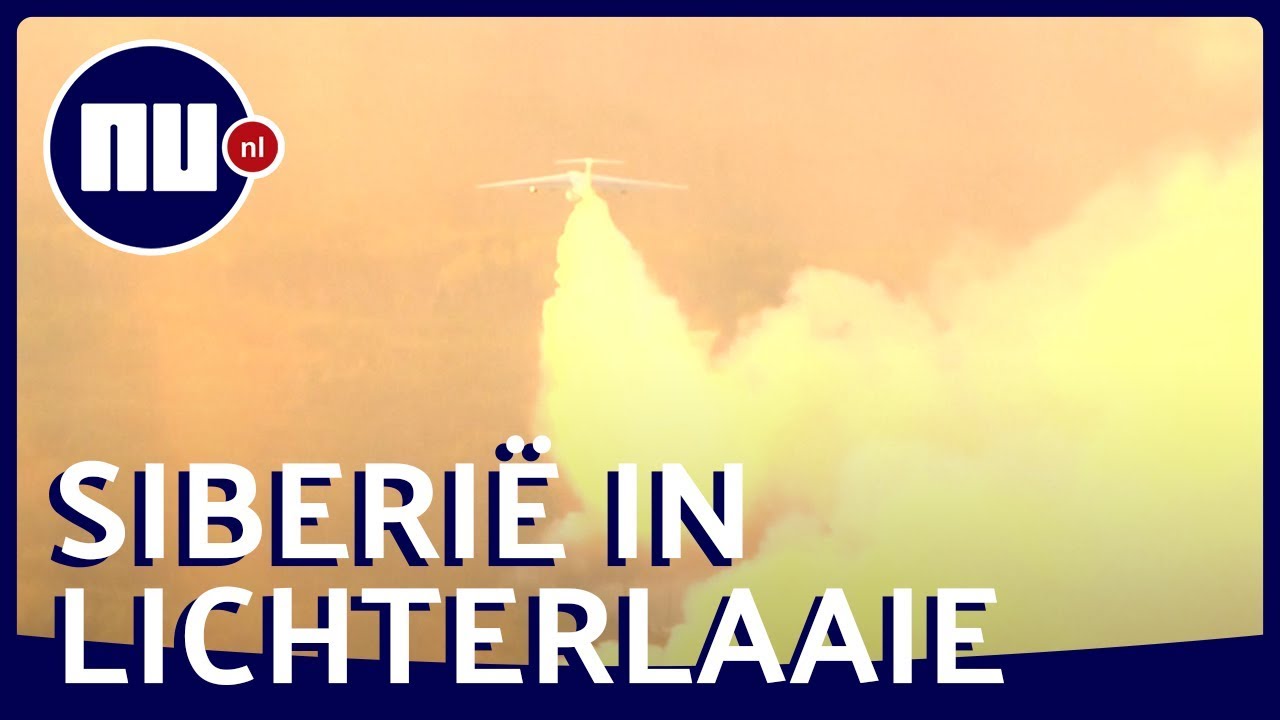 Transportvliegtuigen blussen enorme brandhaarden in Siberi&euml; | NU nl