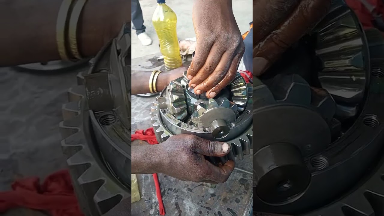 IVECO TRAKKER 3rd dieferential asembly part1