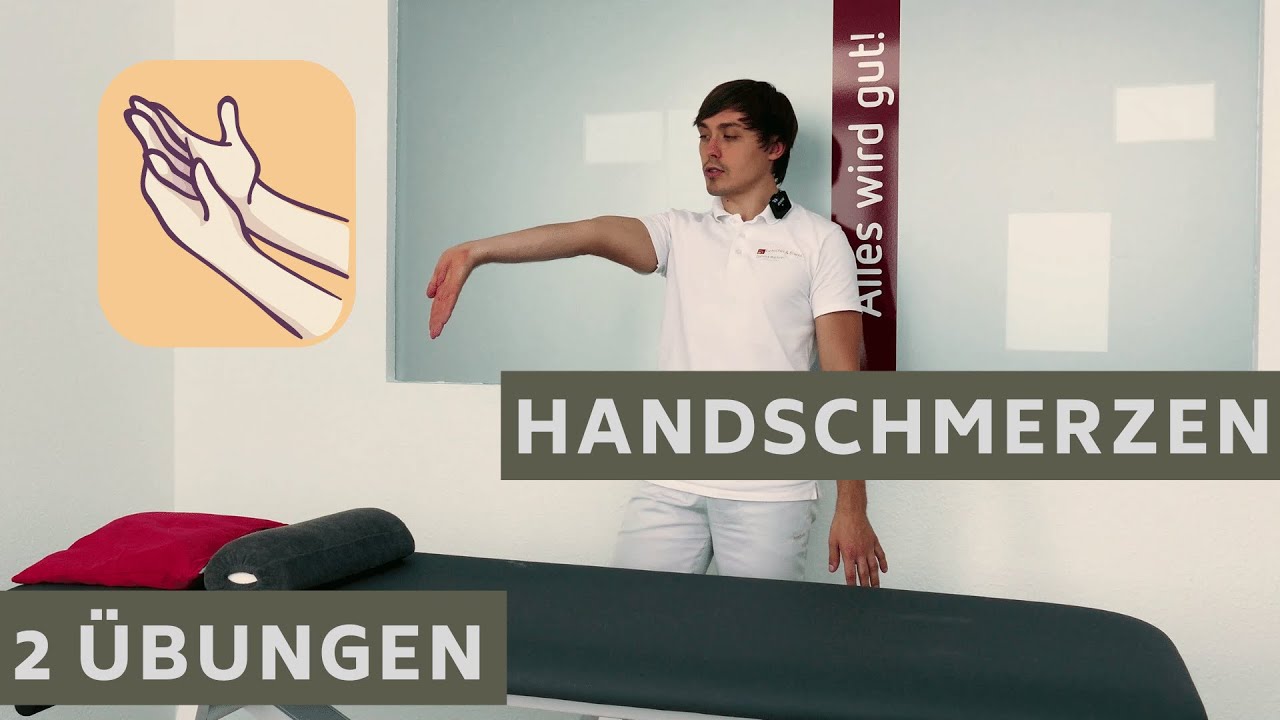 Handschmerzen - Probiere diese &Uuml;bung aus