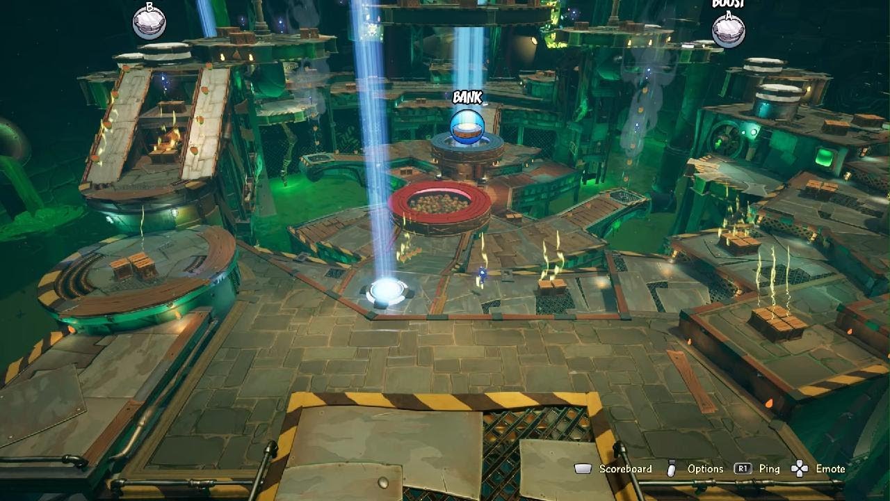 Crash Team Rumble Crash blowing the whole enemy team up
