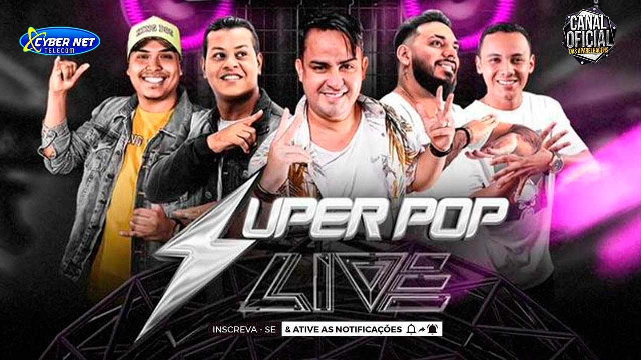 SUPER POP LIVE - NEW GENERATION - EM CAPANEMA ( CD AO VIVO ) DJ ADRIANO NO MAXIMO 2024