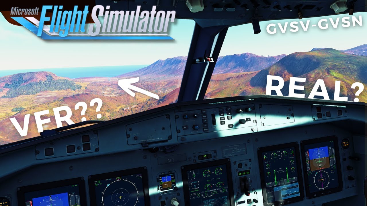 ISLAND HOPPING | São Vicente to São Nicolau - CAPE VERDE | ATR72-600 | Flight Simulator 2020
