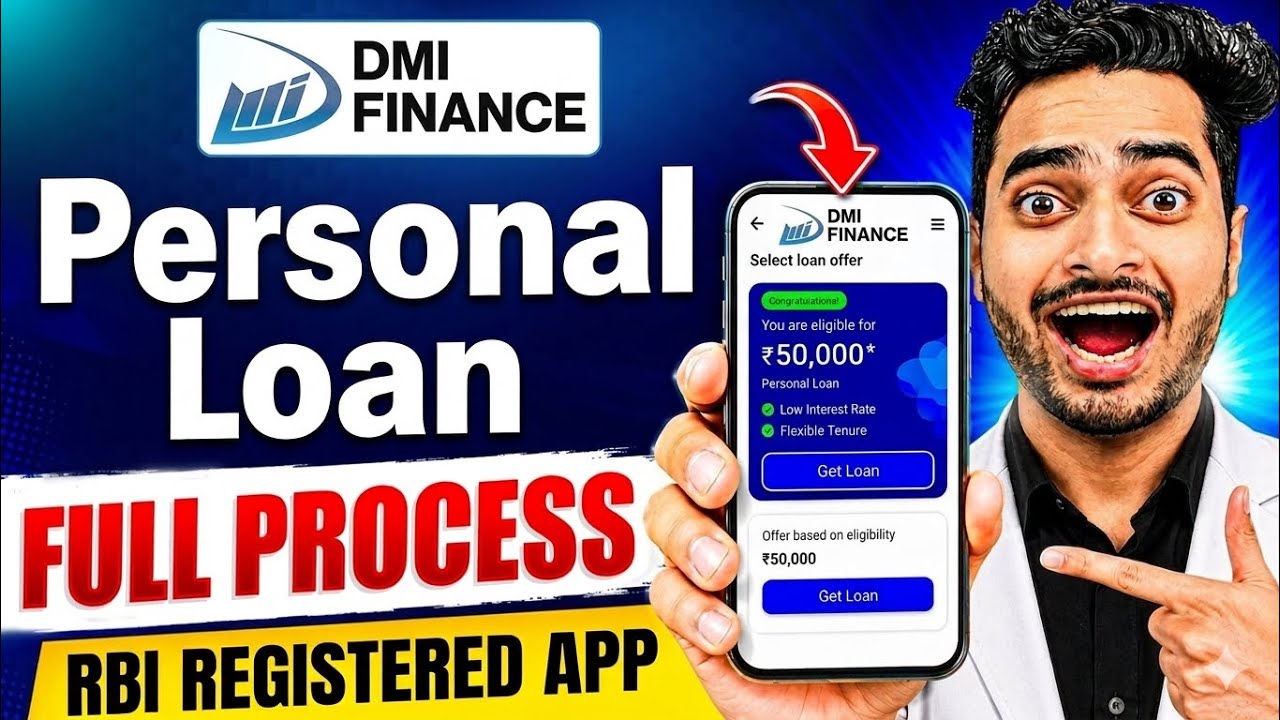 RBI Registered Loan | Personal Loan | DMI Finance Loan Apply Online