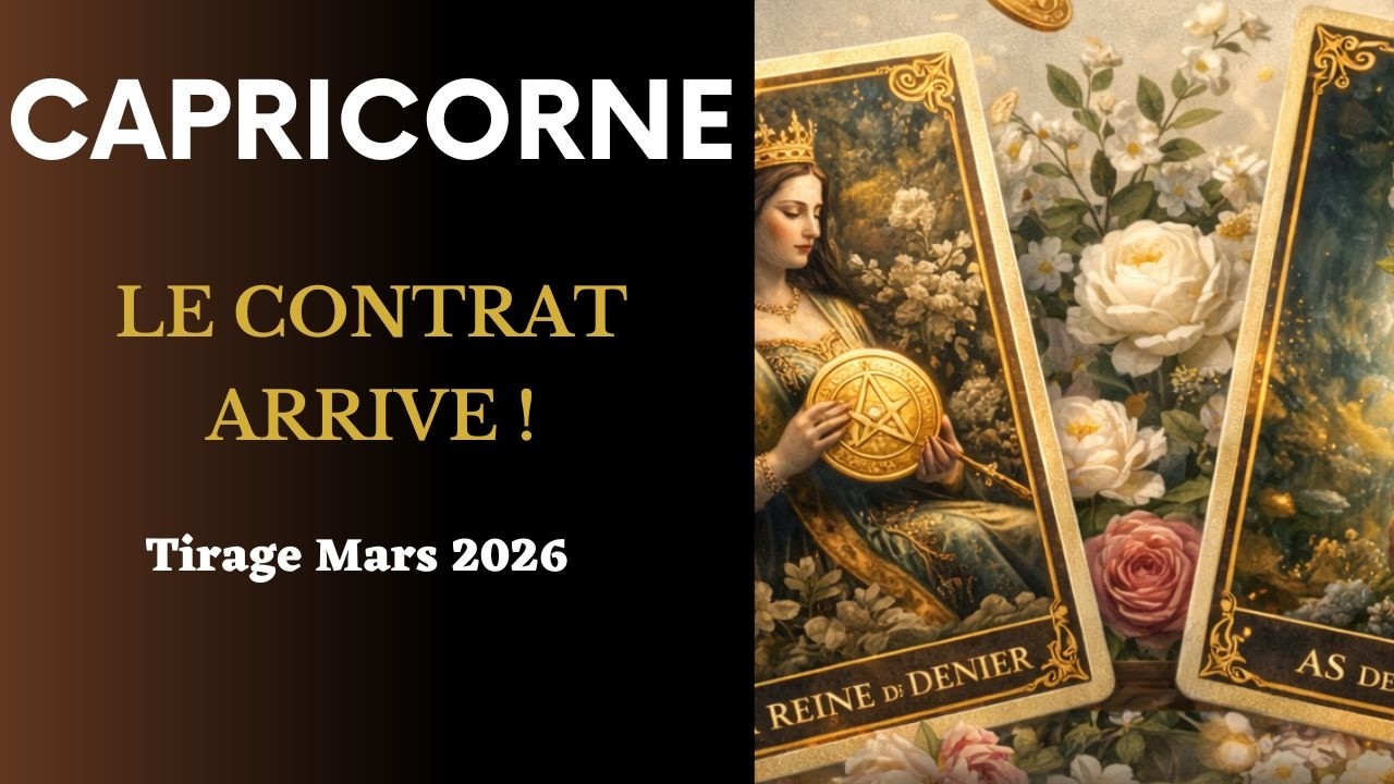 CAPRICORNE MARS 2026 I ENFIN VOTRE TOUR ! Le contrat que vous attendiez ☀️(Amour, travail & argent )