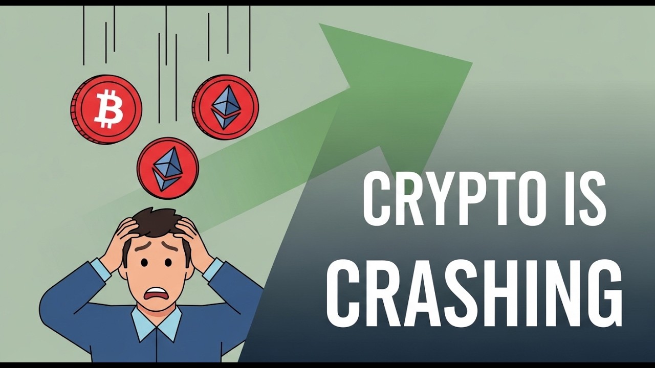 How Beginners Should Invest During a Crypto Crash | Avoid Panic Selling