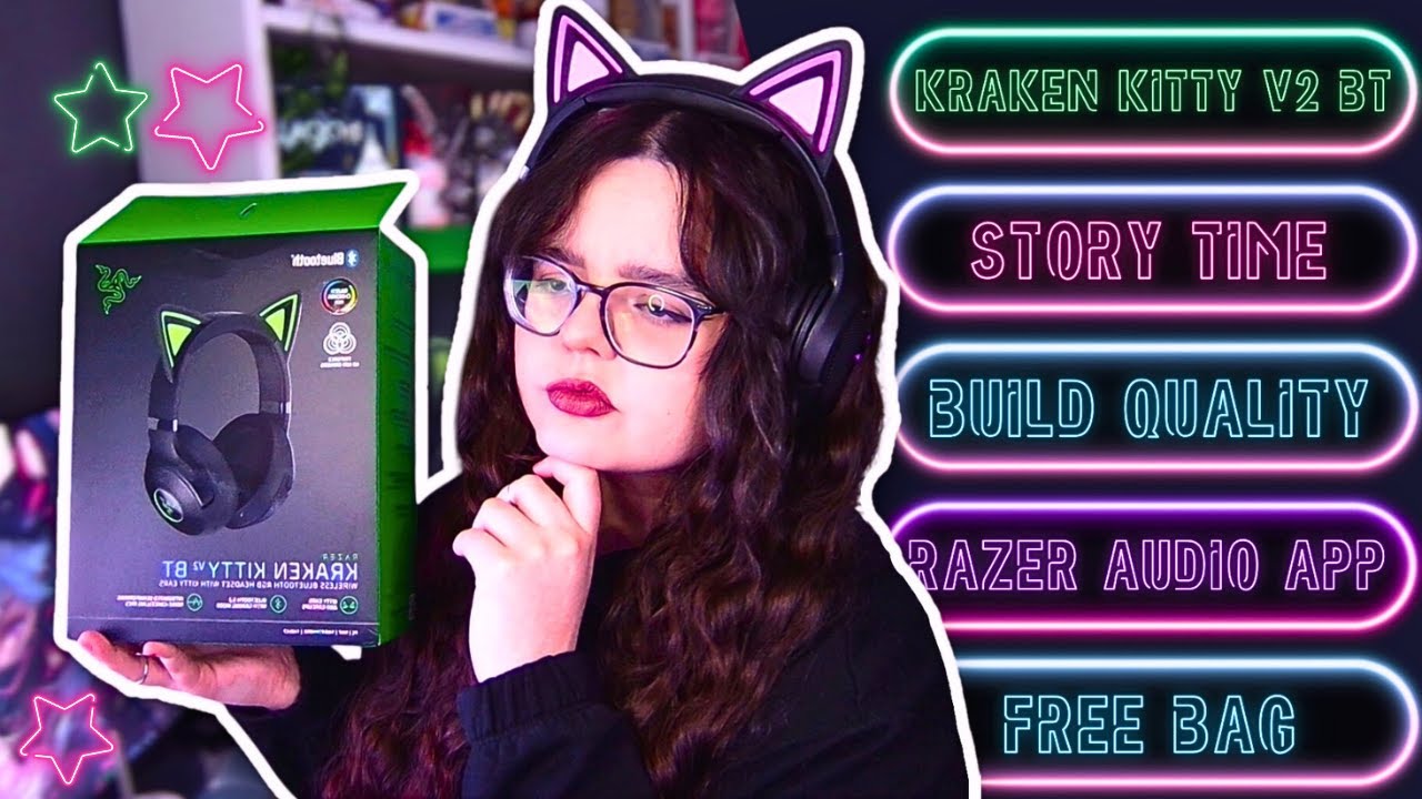 🎀 Razer Kraken Kitty V2 BT Storytime: The Good, The Bad & The Glitter ✨