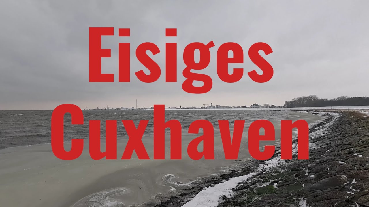 So ist der Winter in Cuxhaven .Trotz der Kälte ist es zauberhaft.