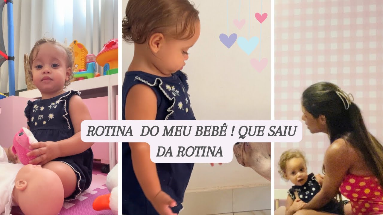 Rotina do meu bebê- cuidando sozinha - não saiu como eu programei 🤯