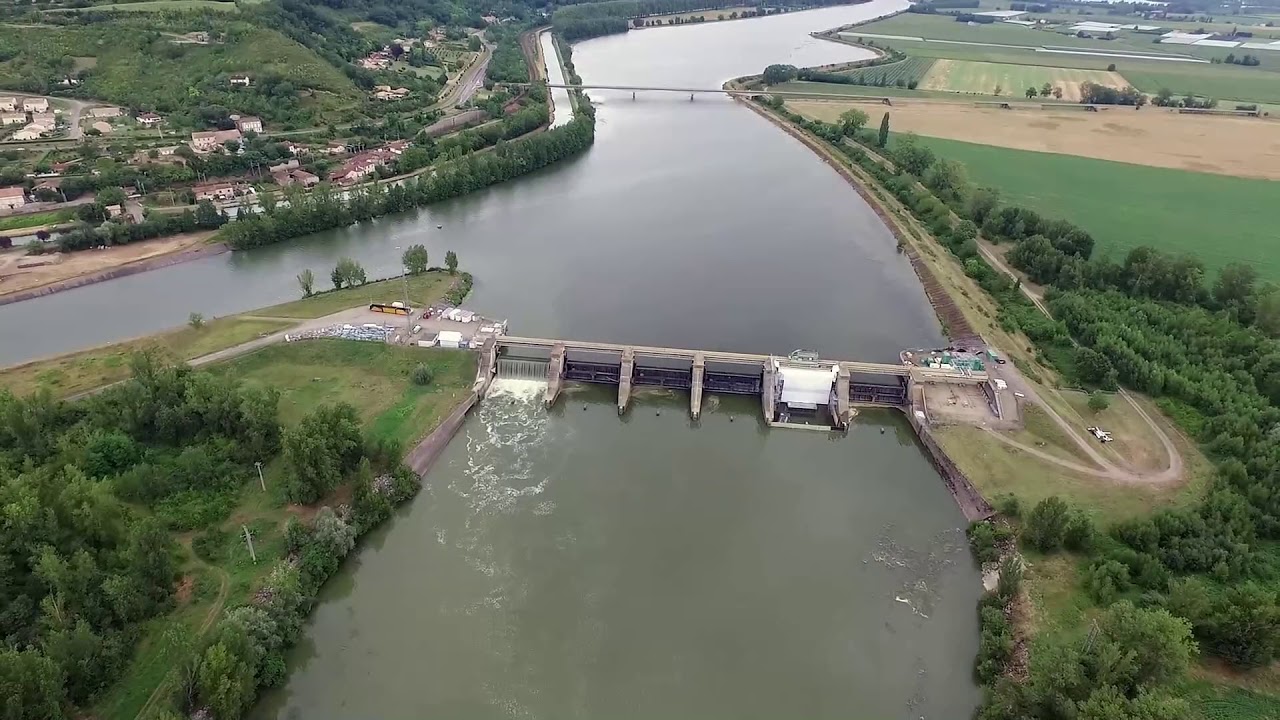 Barrage de Malause (Tarn-et-Garonne)