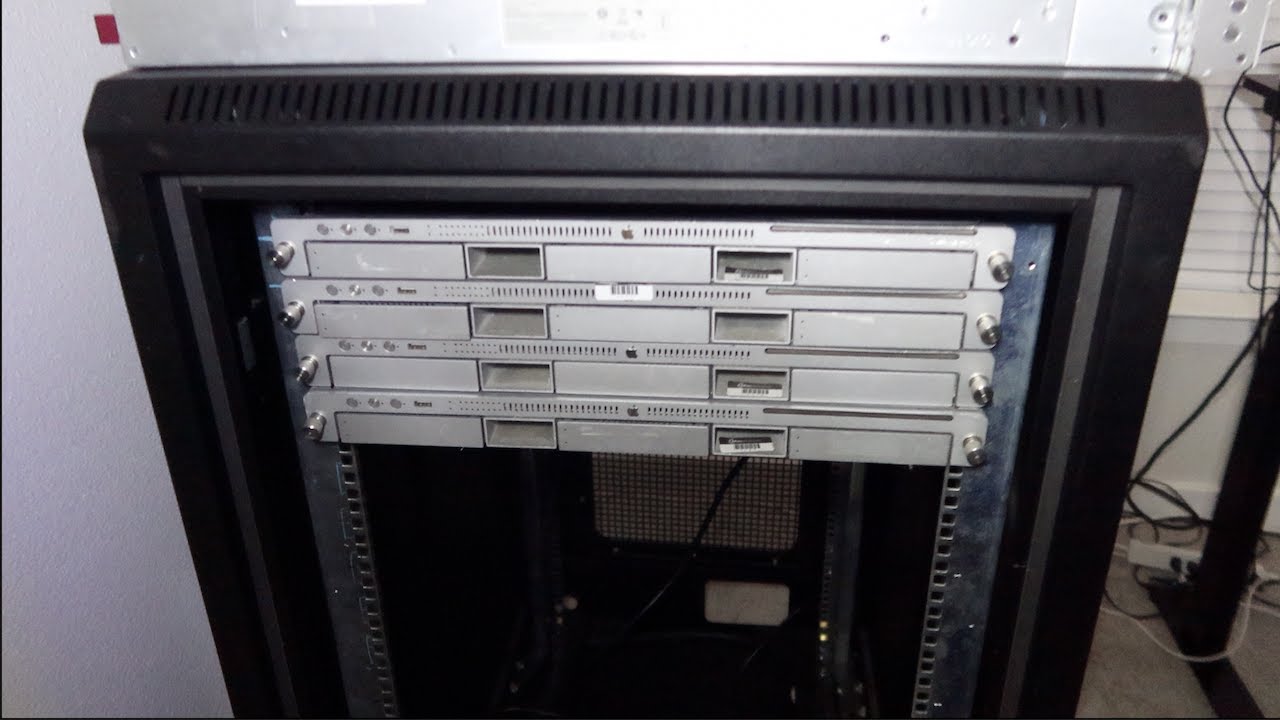 Building a Apple Xserve Rack for Xsan! Pt.1