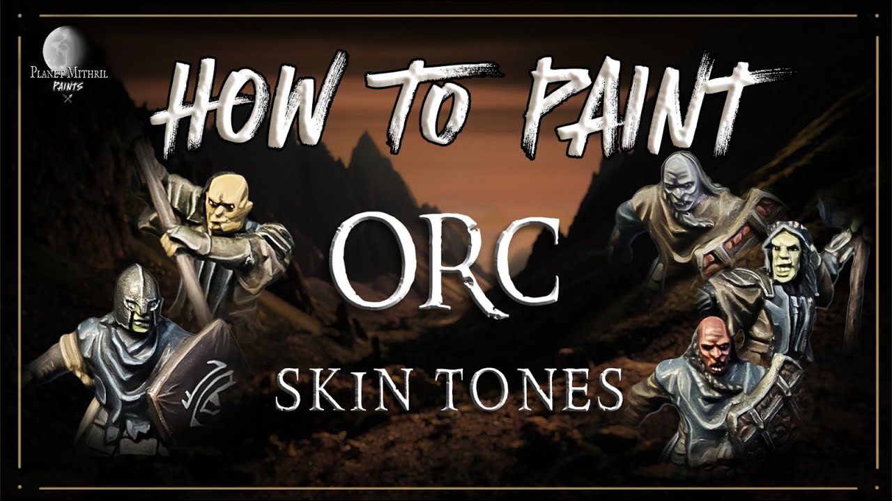How to Paint Orc Skin! | 5 Different recipes!