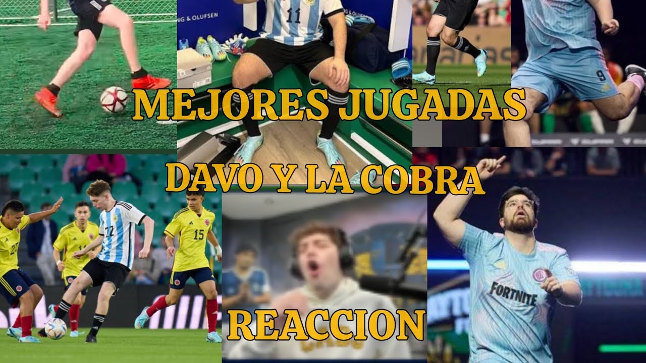 Davooxeneize reacciona a sus mejores jugadas y a las de La Cobra.