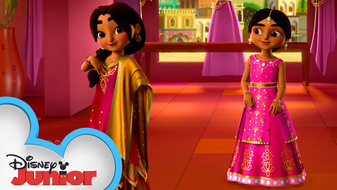 Priya's Dance Designs | Dance with Mira and Friends | Mira, Royal Detective | Disney Junior