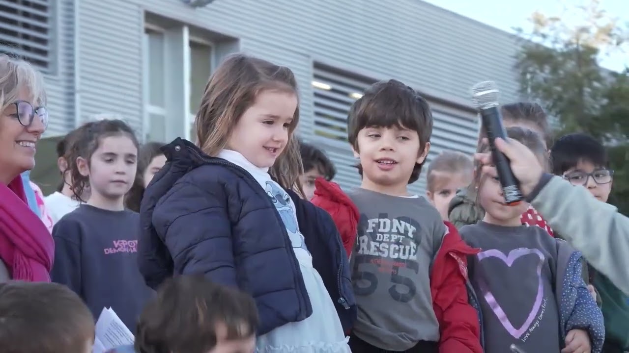 L'Escola La Sagrera celebra el dia de la No violència i la Pau