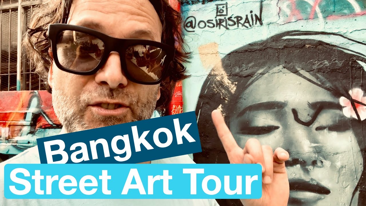 (Free) Things to do in Bangkok - Street Art Tour - Alex Face Graffiti (and More)