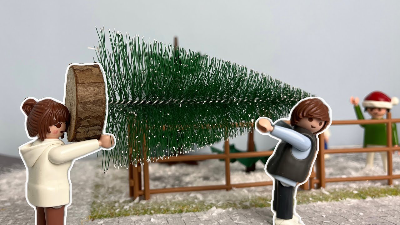 Playmobil Film | Unser Tannenbaum Für WEIHNACHTEN 🎄🤍 | Familie Schneider