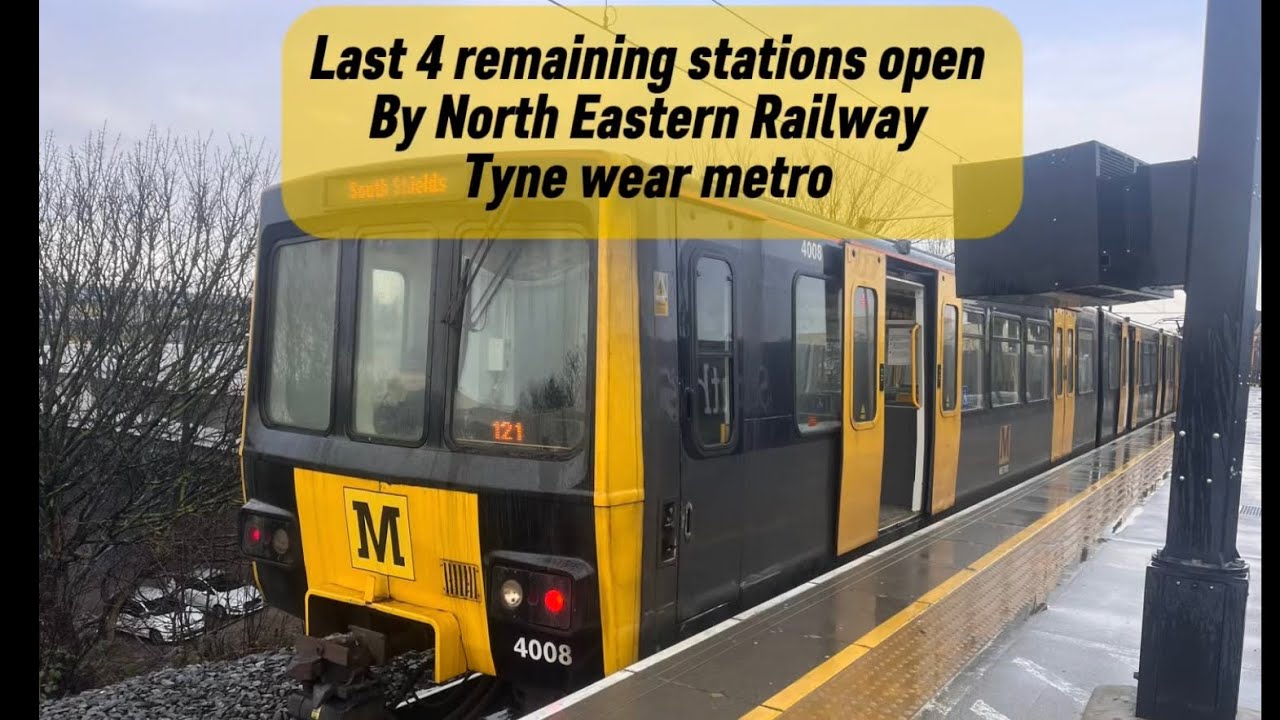 Tyne Wear Metro Last remaining stations open by north eastern railway 