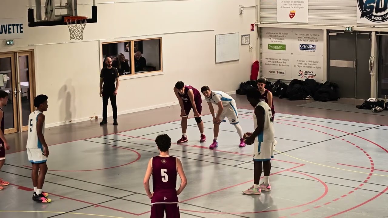 Basket U21 Grand-Est SU Schiltigheim Vs ASA Gries - J10 - 3ème QT