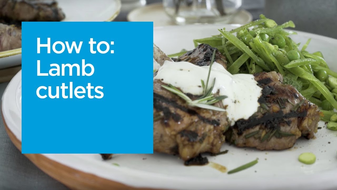 Rosemary and honey lamb cutlets