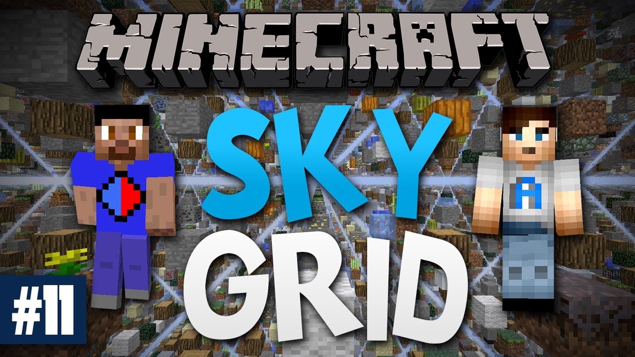 Minecraft SKY GRID #11 с Vikkstar и Ali A (Minecraft Skygrid Survival)