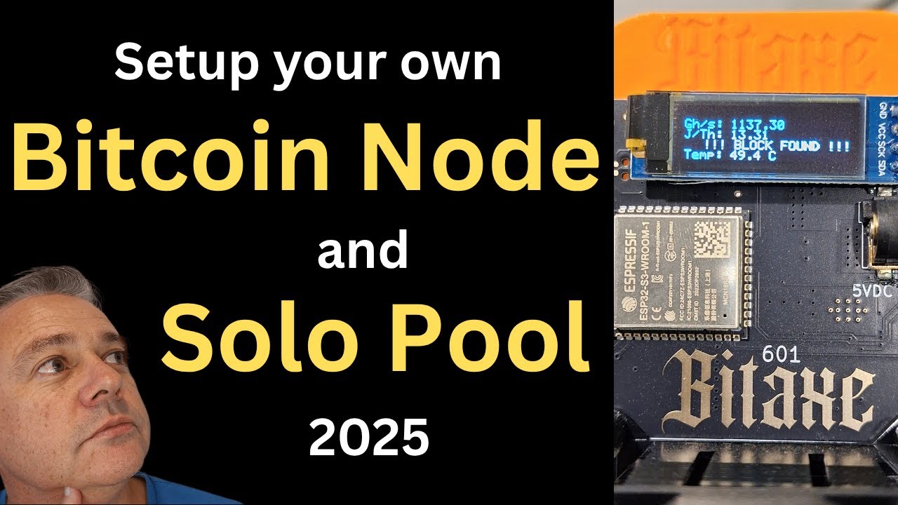 Setup a Bitcoin Node and Solo CK Pool - 2025