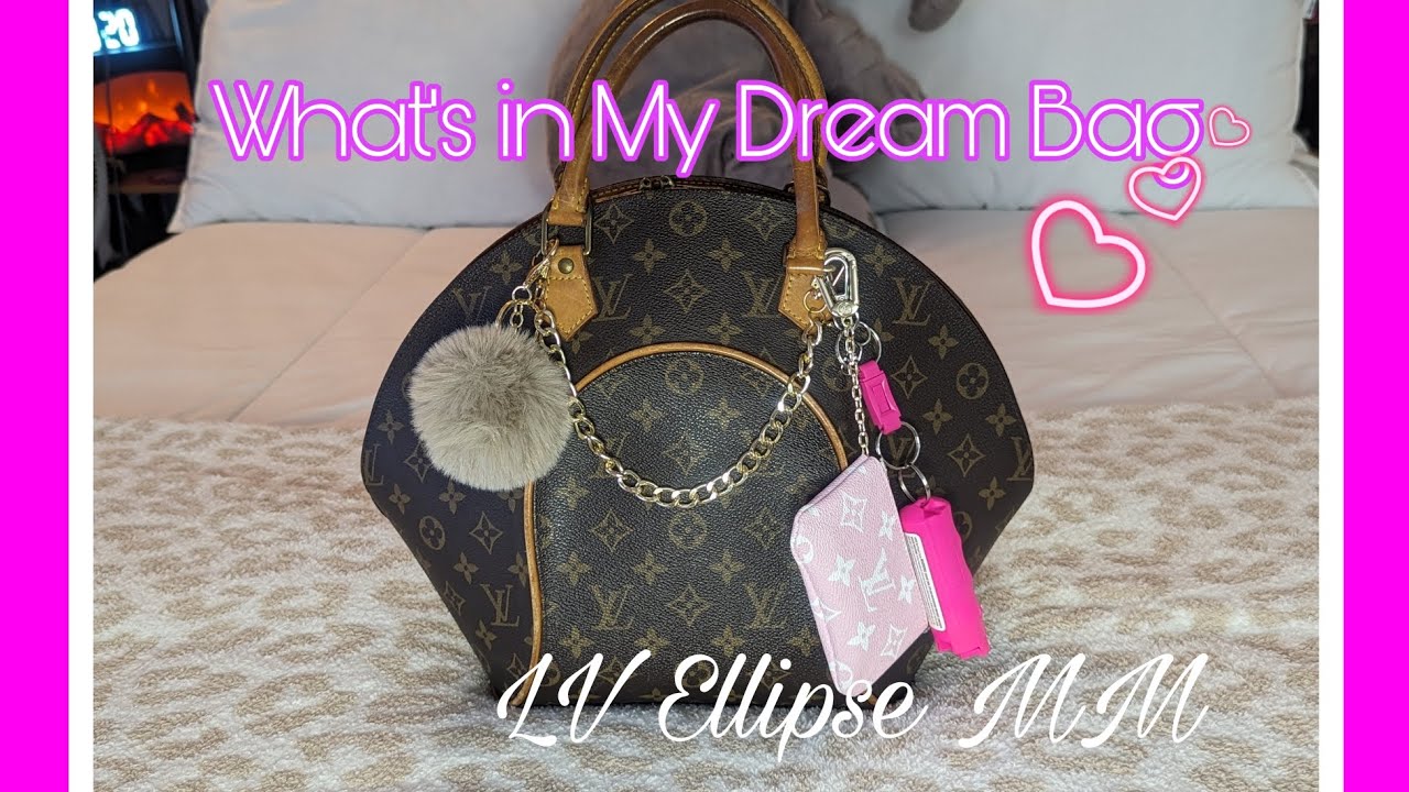 What's in my Dream Bag | Louis Vuitton Ellipse MM | Kay Flight Unrooted