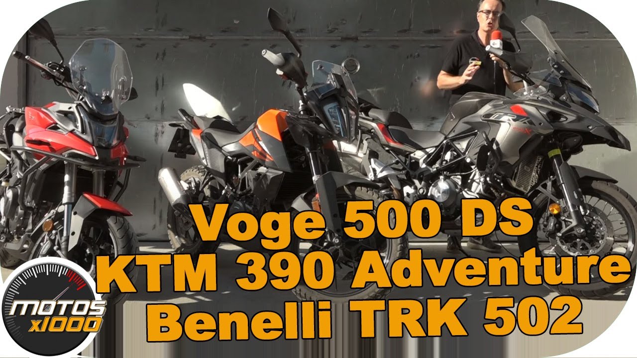 Comparativa Benelli TRK502 Vs. Voge 500 DS Vs. KTM 390 Adventure