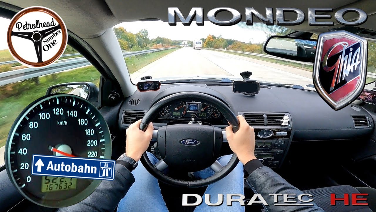 2005 Ford Mondeo III 2.0 (145 KM) | V-MAX. Racebox 0-100, 100-200 km/h. Prezentacja. AUTOBAHN