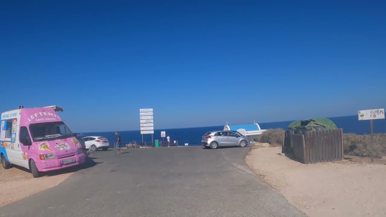 Cape Greko, Protaras & the Surrounding Area - Scenic Drive - Cyprus 4K