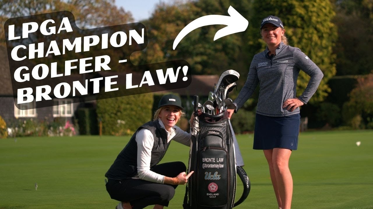 9 holes with LPGA & LET tour winner BRONTE LAW!!