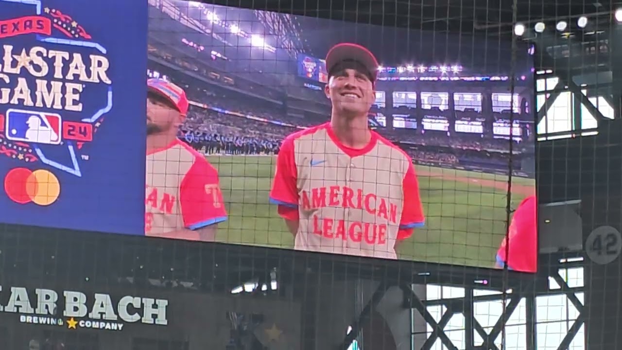 MLB All Star game 2024 Pregame player introductions 7/16/24